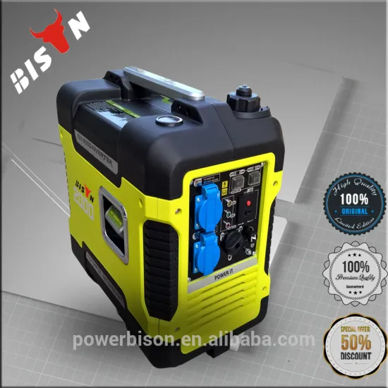 BISON(CHINA) Taizhou 2000w 2kw Pirce Of Noiseless Gasoline Inverter Generator BS2000I