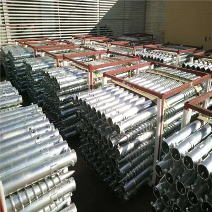 Carbon Steel Screw Piles Foundation System