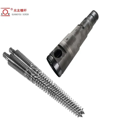 38crmoala kraussmaffei kmd70 twin conical screw at barrel cylinder para sa pvc pe pipe