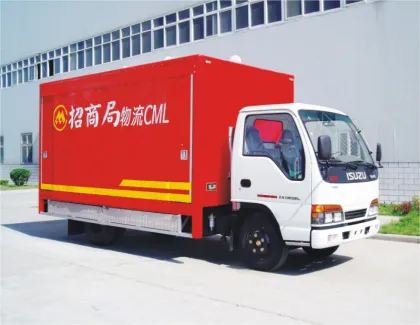 Bottled Beer Milk Transportation Vehicle With Curtain Cover