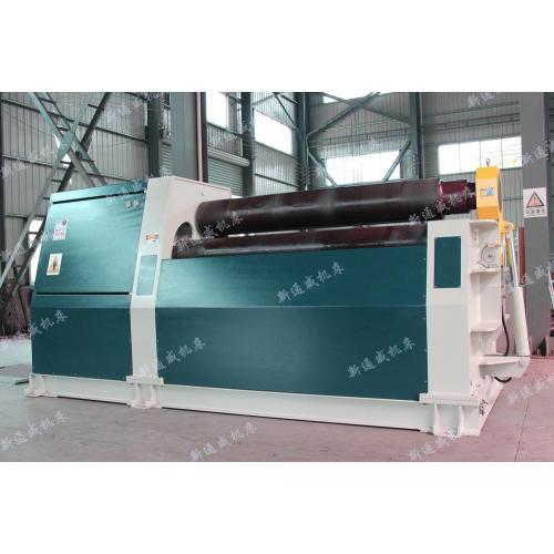 W12-CNC Hydraulic 4-Rolls Plate Galvanized Sheet four Rollers Rolling Machine Supplier