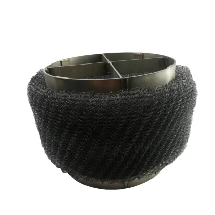 Stainless Steel Titanium Copper Knitted Wire Mesh Net Demister