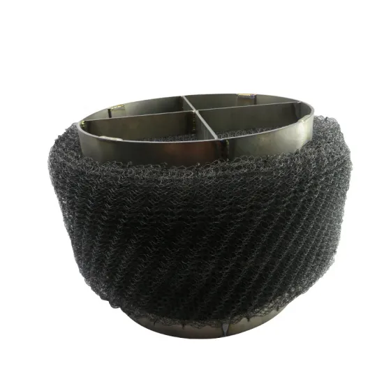 Stainless Steel Titanium Copper Knitted Wire Mesh Net Demister