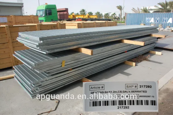 hot dip galvanized steel grating