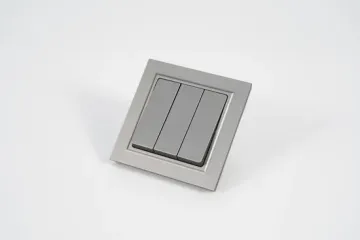 Power Switch 3-Key Button Flush Mount IP20 10A