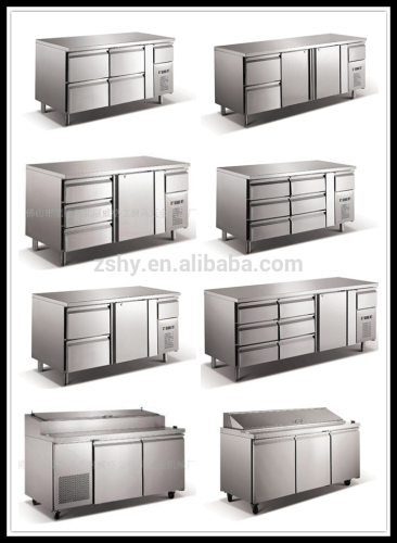 Stainless Steel Refrigerator Cabinet