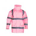 Pockets Logo Customized Hi Vis Safety Jacket Clothing