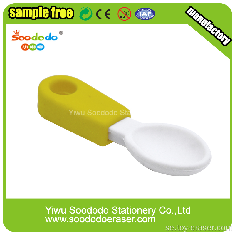 Spoon Eraser Creative mini suddgummi brevpapper