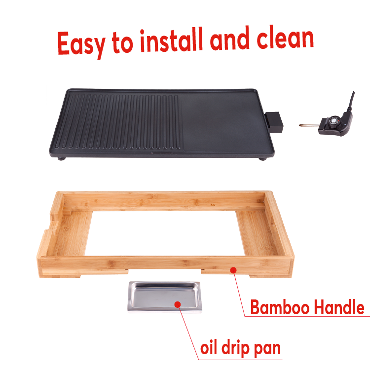 Bamboo Base Grill 4