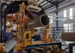 continuous advancing mandrel winding fiberglass mortar pipe