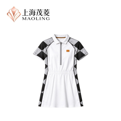 Vestido casual de una pieza de manga corta