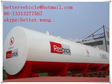 Factory directly sale Double Wall Carbon Steel 37000 Liters Water storage tank with content gauge