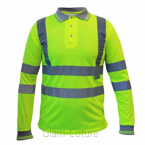 100%Polyester Breathable Reflective Hi Vis TShirt