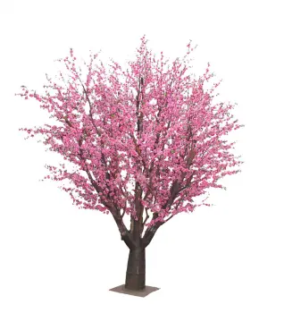 artificial peach tree in China