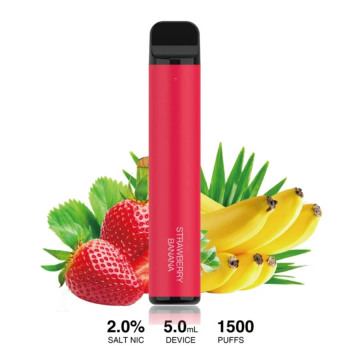 Lensen 1500puffs 850mAh 전자 담배 배터리 일회용 vape