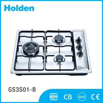 GS3S01-B automatic ignition 3 burner gas stove