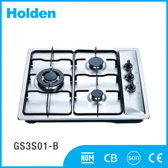 GS3S01-B automatic ignition 3 burner gas stove