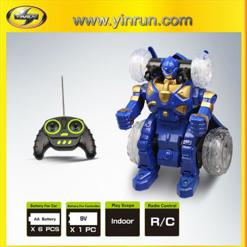 rc trans-robot car mini robot model