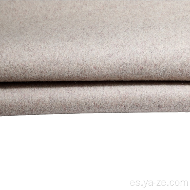 NUEVO diseño Double Face 50% de tela de lana