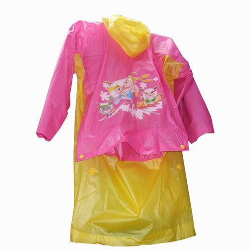 Kids Colorful PVC Raincoat