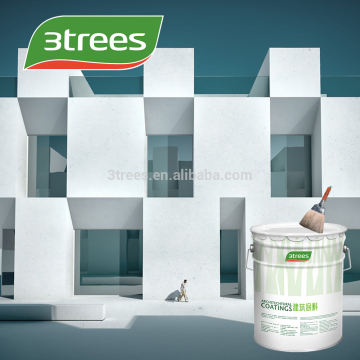 3TREES Hot Sell Low VOC Building Material White Matt Coating For Exterior Wall