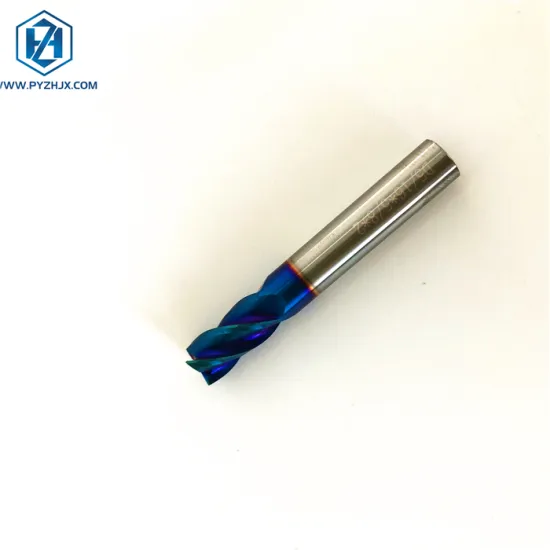 High Quality 65HRC Carbide 2/4 Flutes End Mill for Stainless Steel Cutting