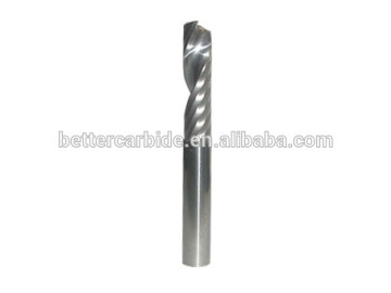 One spiral flute bits of CNC router bits for cutting Aluminum