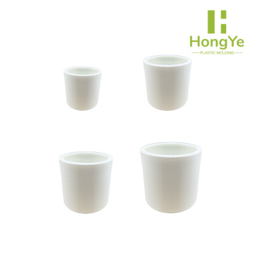 وعاء عصري للزهور بجوانب مستقيمة