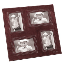 Leather Photo Frame with Multiple Opening