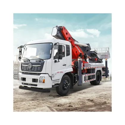 Mobile Elevating Telescopic Boom Truck-Mounted Aerial Work Platform