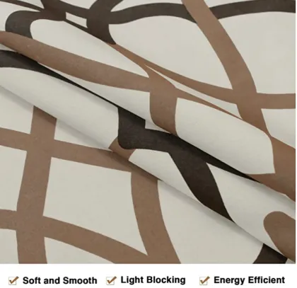 Energy Saving Kitchen Half Window Curtains