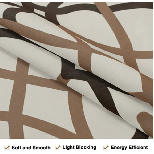Energy Saving Kitchen Half Window Curtains