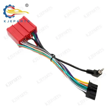 24 Pin 16 Pin Automotive Audio GPS Adapter Cable for Mazda Cars with Android Player