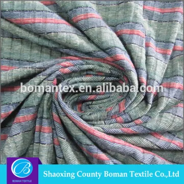 2016 best selling 32STR dyed yarn rib fabric