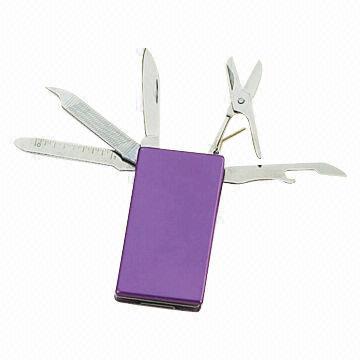 Fancy Keychain with 1.2mm Thickness, Made of Stainless Steel Material