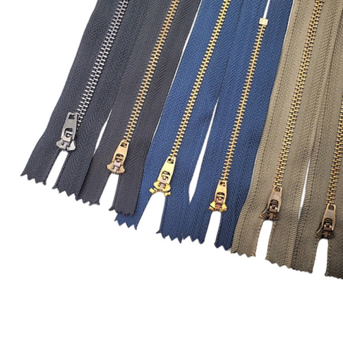 Zipper For Pants Metal Zippers for Handbags Jackets by the Yard Supplier