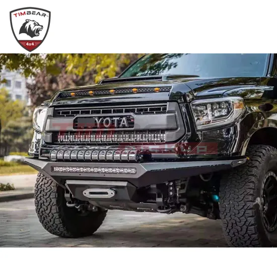 High Quality Universal 4X4 Pickup Steel Front Bumper Bull Bar for F150, Ranger, Raptor, Toyota Tundra