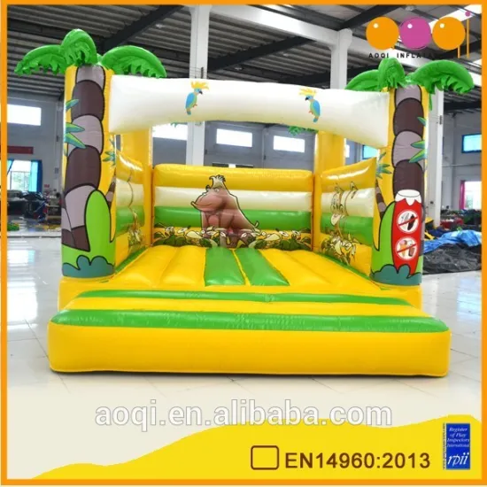 AOQI commercial use forest theme inflatable jumper for kids for sale