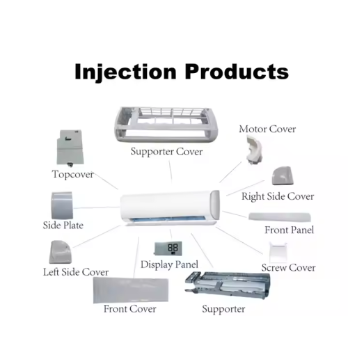 Rubber Injection Molding Plastic Shell Cover
