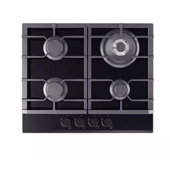 Built-In Double Burner Gas Stove with Tempered Glass Kitchen Gas Hob