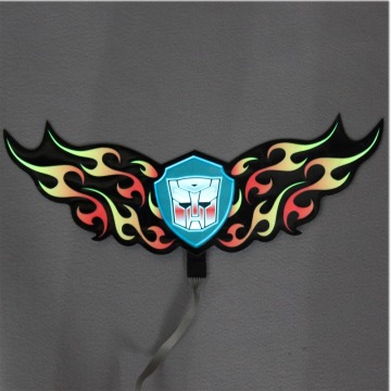Sound aktiviert El Blinking Car Sticker Design