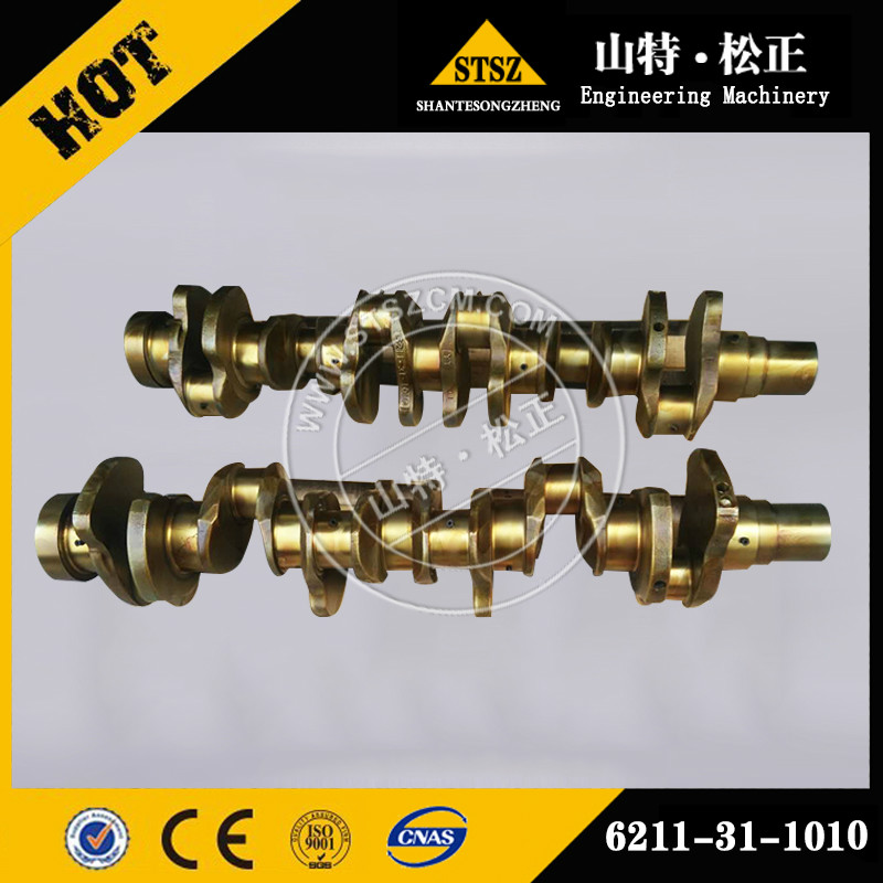 Crankshaft ass'y 6211-31-1010 for KOMATSU ENGINE S6D140-1G-F
