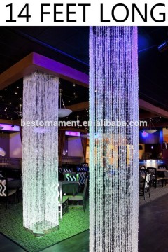 BRILLIANT SQUARE CRYSTAL NON-IRIDESCENT COLUMN