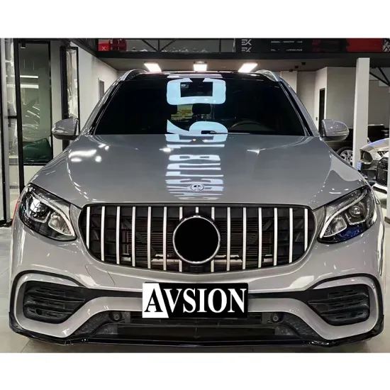 New Design Auto Parts for Mercedes-Benz GLC-Class (X253) GLC63 AMG Front Bumpers Assembly Upgrade