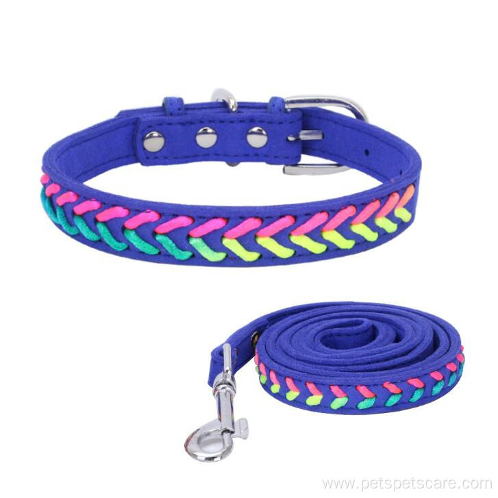 Colorful Small Super Bling Dog Collar and Leashes
