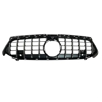 Front Racing Facelift Panamericana Grille For Mercedes Benz A Class W177 GT style Grill A180 A200 A220 A250 A280  2019+ 2023+