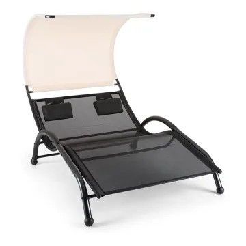 Outdoor Swing Chair with Cushion and Canopy