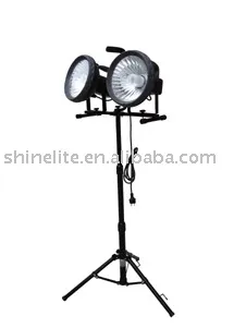 portable flood light with tripod stand