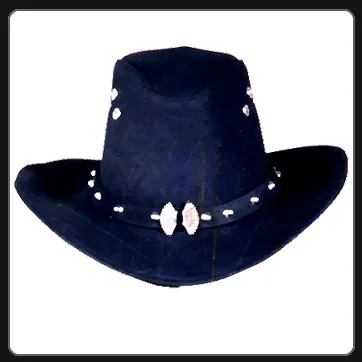 Leather Cowboy Fashion Hats
