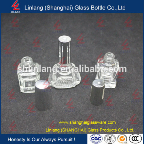 Clear First Choice Empty Glass Cuticle Oil Bottle